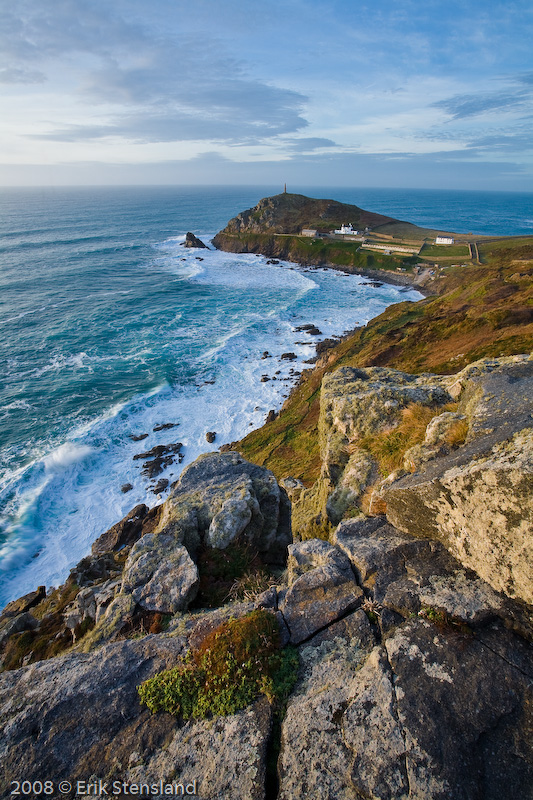 cape cornwal, atlantic ocean, photo